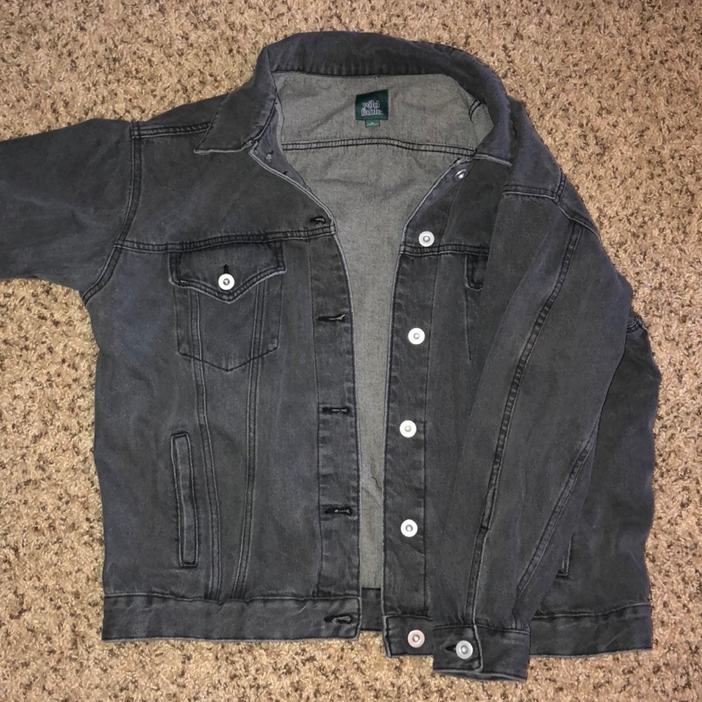 Black Jean Jacket